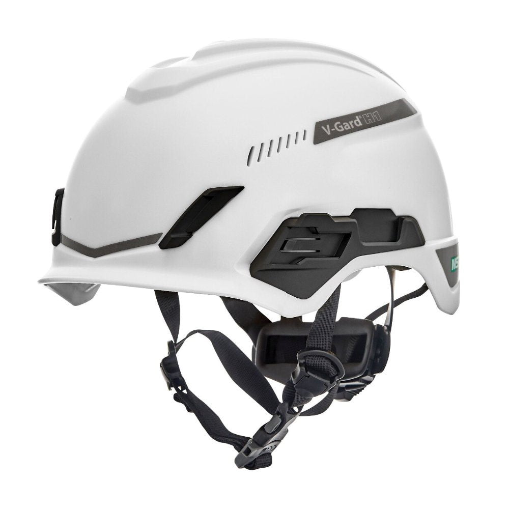 Outlet MSA V-Gard H1 Trivent Fas-Trac Climbing Helmet