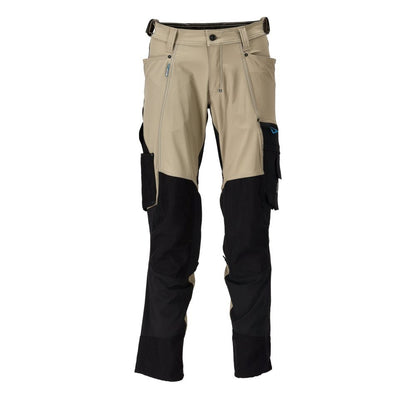 mascot-advanced-broek-lichtkhaki-zwart