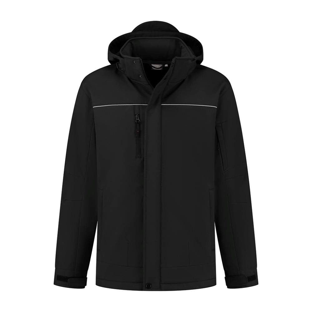 santino-softshell-jacket-springfield-zwart