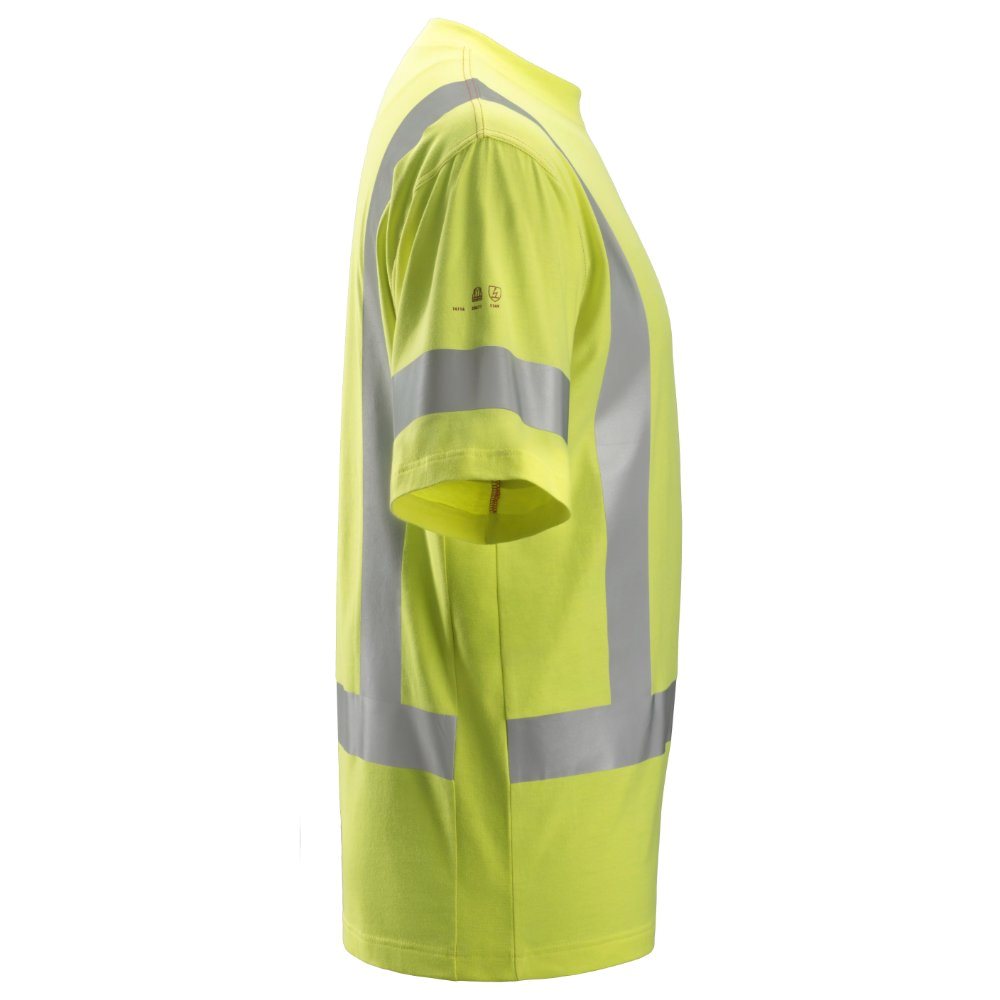 snickers-pw-t-shirt-s-s-hivis-klasse-3-geel