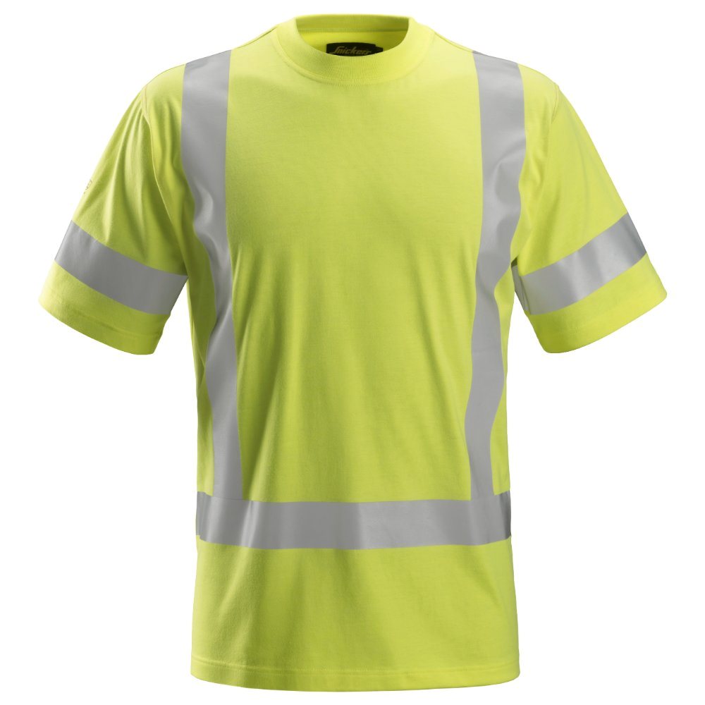 snickers-pw-t-shirt-s-s-hivis-klasse-3-geel