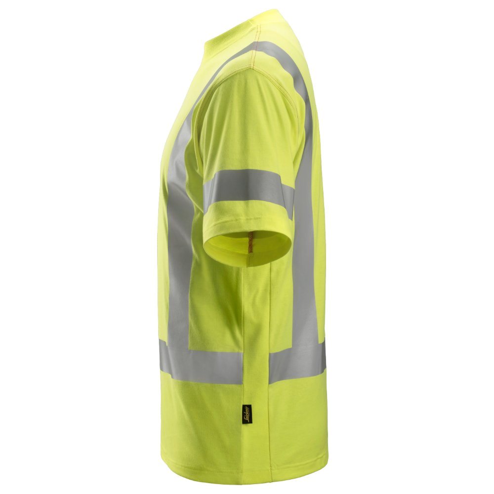 snickers-pw-t-shirt-s-s-hivis-klasse-3-geel