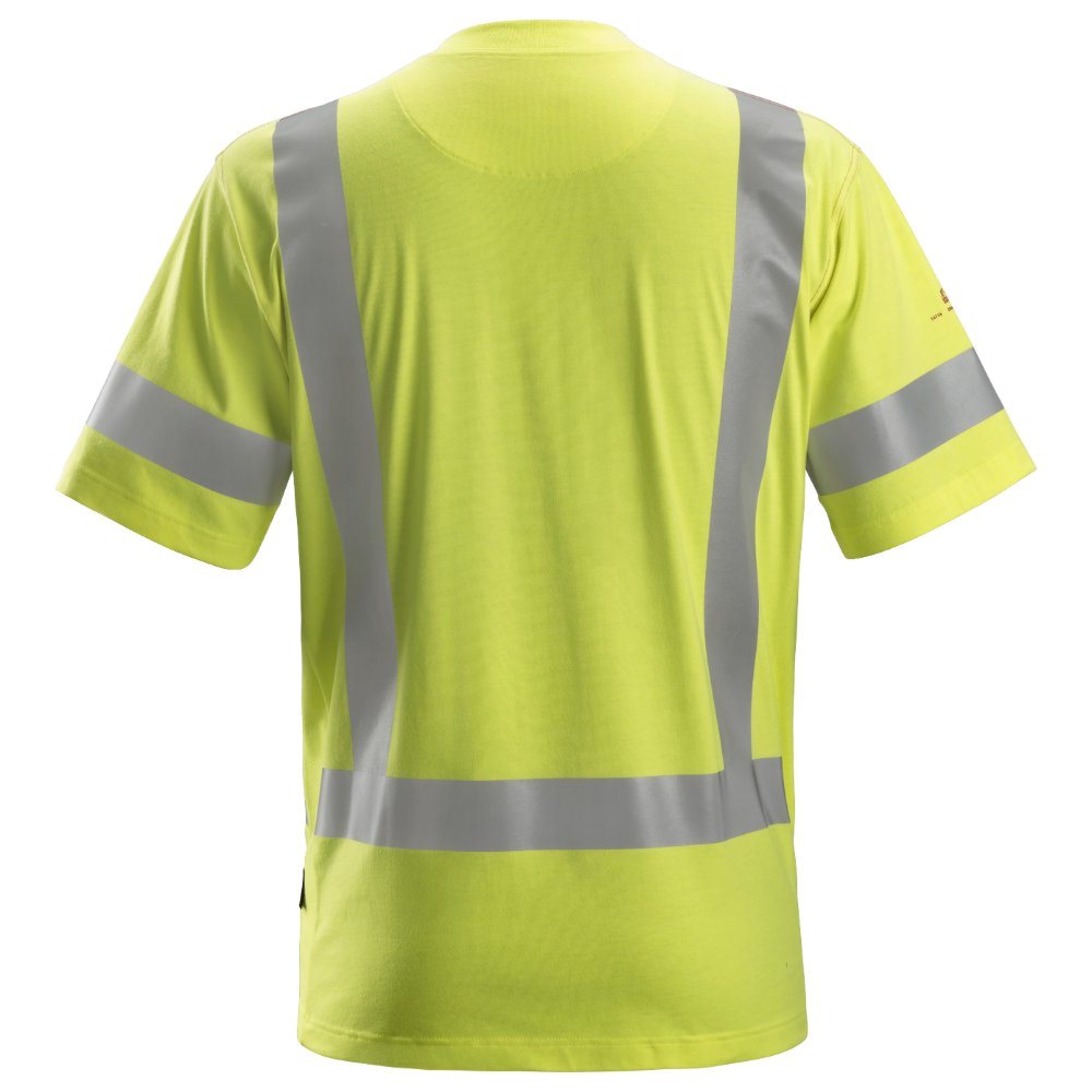 snickers-pw-t-shirt-s-s-hivis-klasse-3-geel