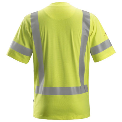 snickers-pw-t-shirt-s-s-hivis-klasse-3-geel