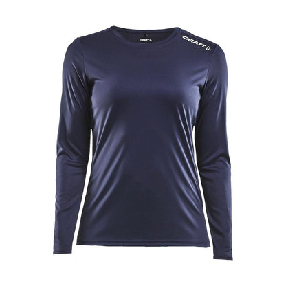 craft-rush-t-shirt-lange-mouw-dames-390000-navy