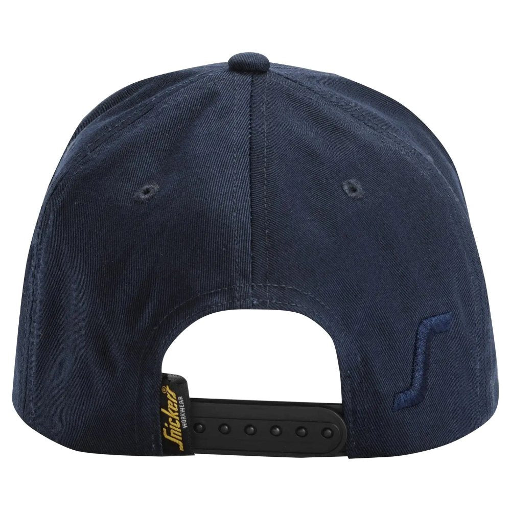 snickers-logo-cap-navy-zwart