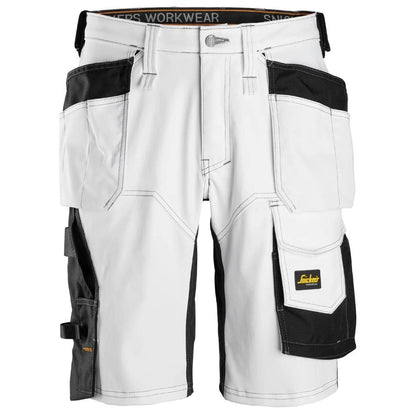 snickers-aw-stretch-shorts-holsters-wit-zwart