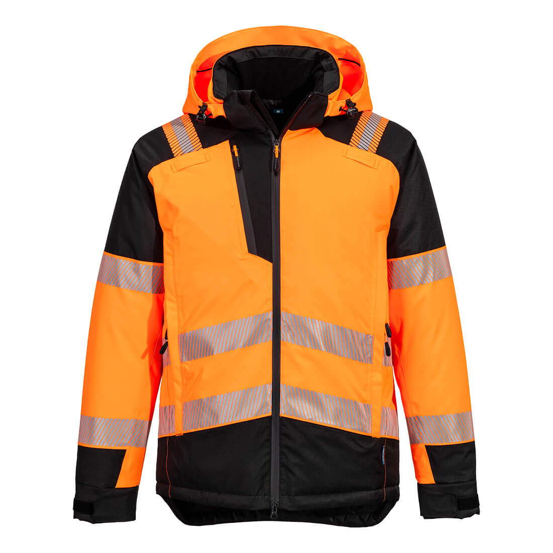 Portwest PW3 Hi-Vis Winter Jacket (Oranje/Zwart)