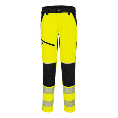 Portwest PW3 Hi-Vis Stretch Trouser (Geel/Zwart)