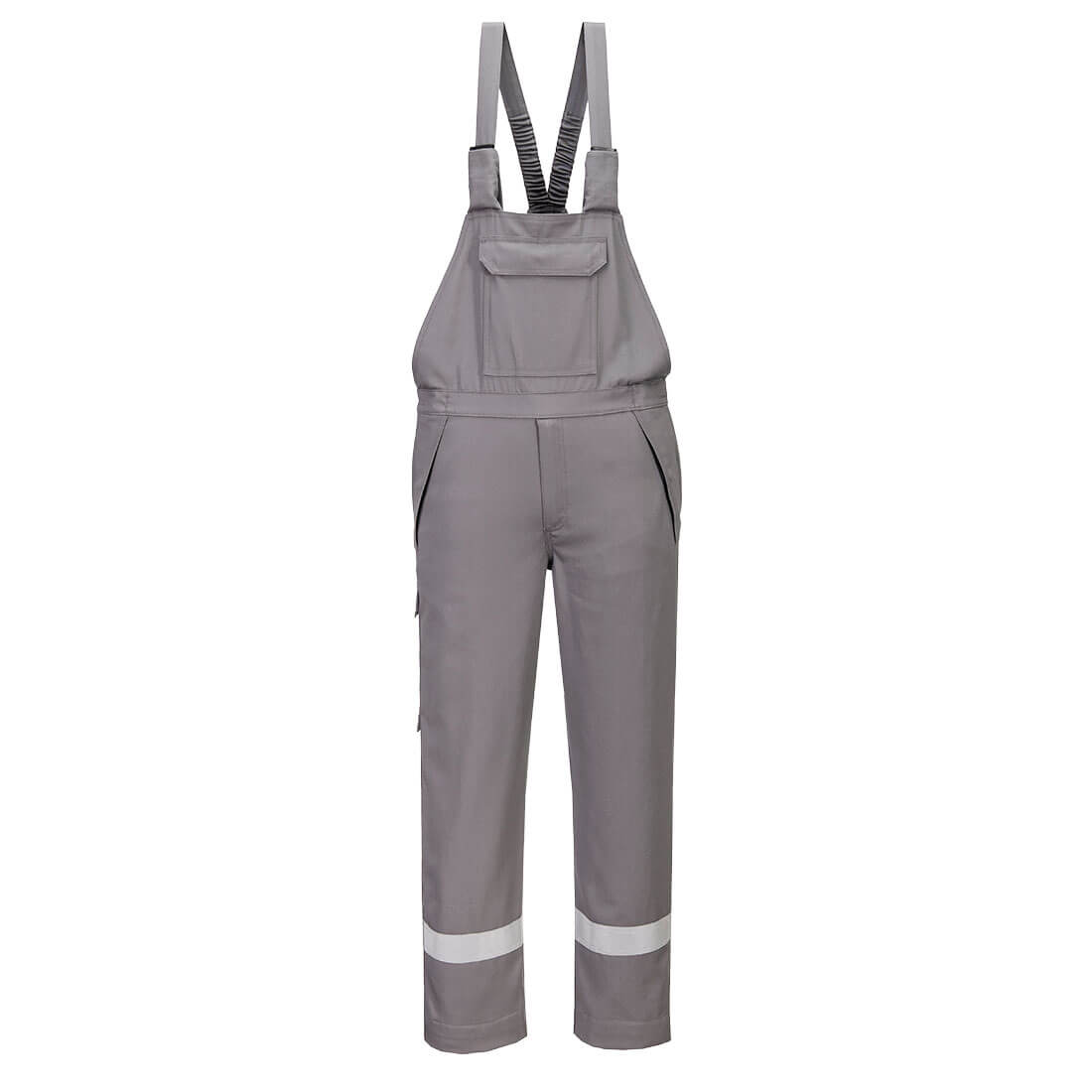 Portwest FR Chemical Resistant Bib & Brace (Grijs)