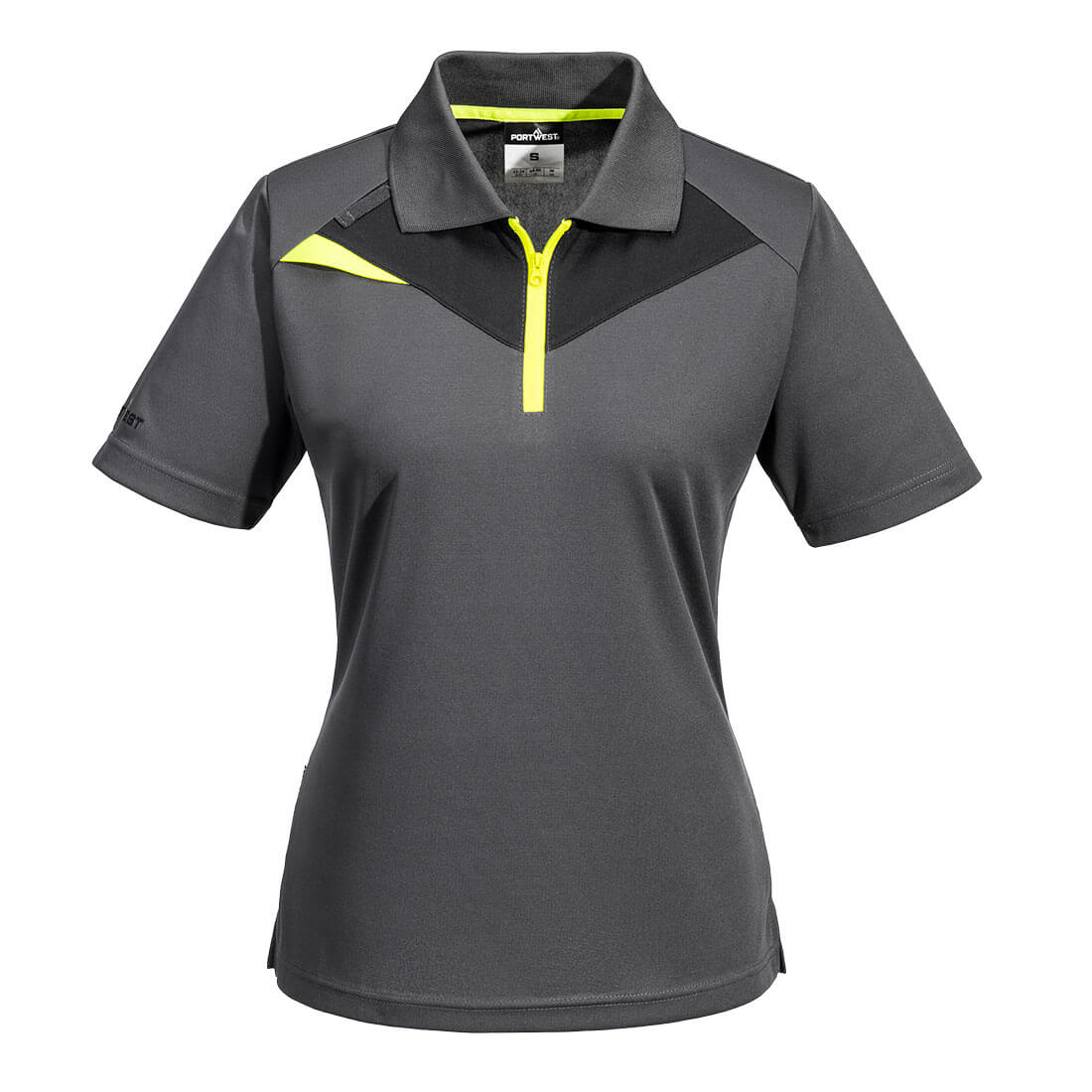 Portwest DX4 Women's Polo Shirt S/S (Staalgrijs)