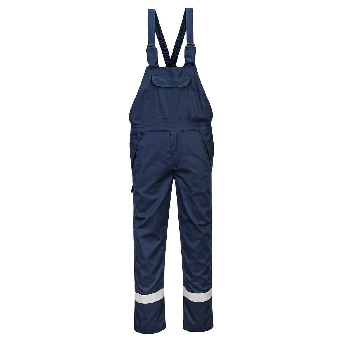 Portwest FR Chemical Resistant Bib & Brace (Navy)