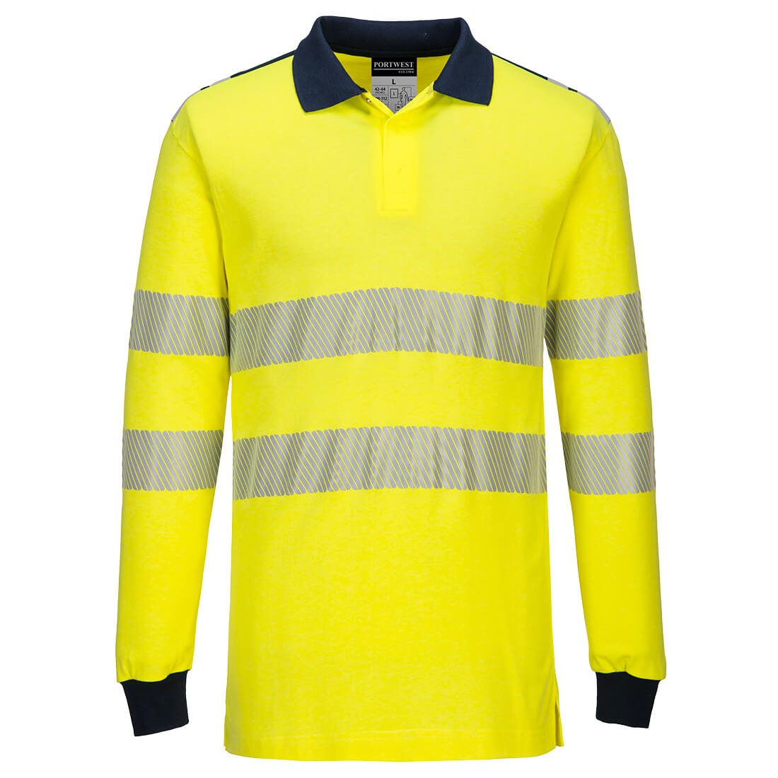 portwest-pw3-flame-resistant-hi-vis-polo-shirt-fr702