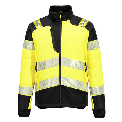 portwest-pw3-hi-vis-hybrid-baffle-jacket-t170