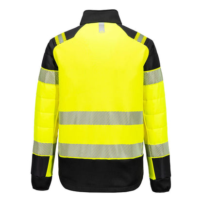 portwest-pw3-hi-vis-hybrid-baffle-jacket-t170