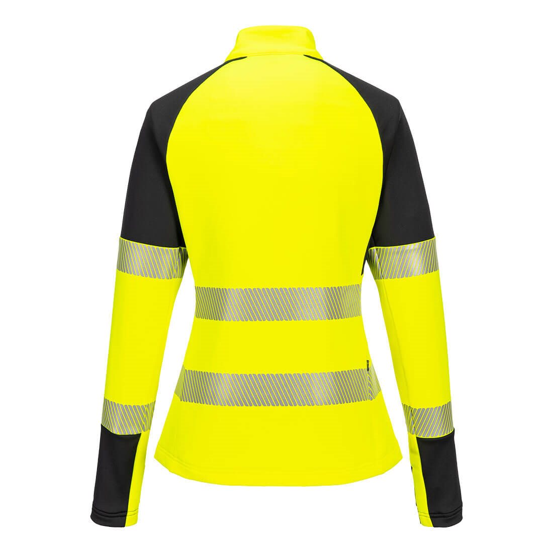 portwest-pw3-hi-vis-womens-1-4-zip-sweatshirt-t173