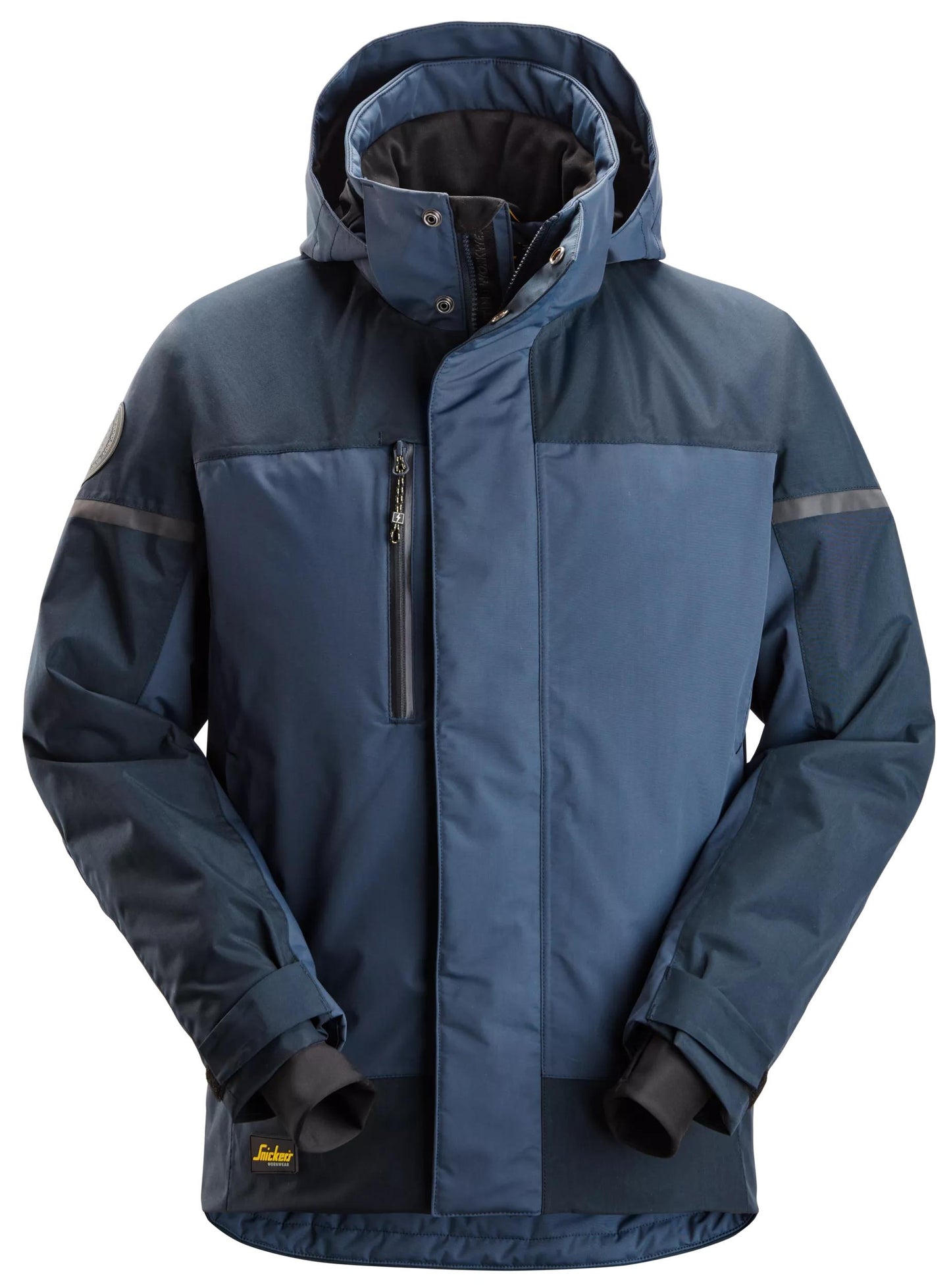 Snickers Allroundwork Waterproof Isolerend Jack (Navy/Donker Navy Melange)