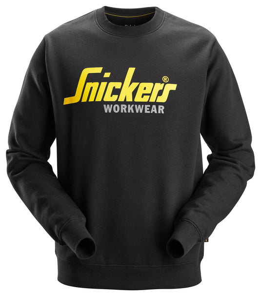 Snickers Classic Logo Sweatshirt (Zwart)