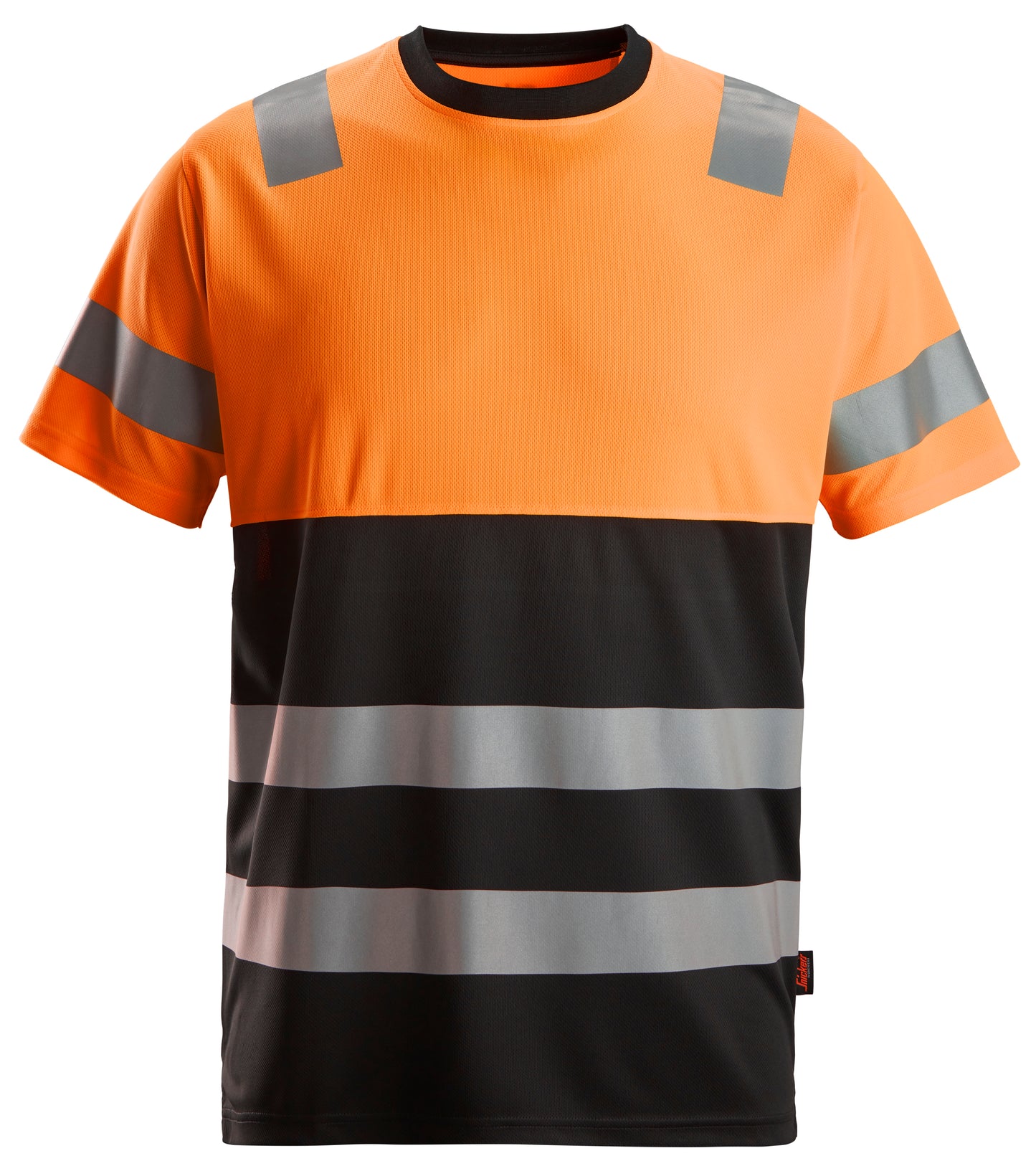 Snickers High-Vis KL1 T-Shirt (Zwart/Oranje)