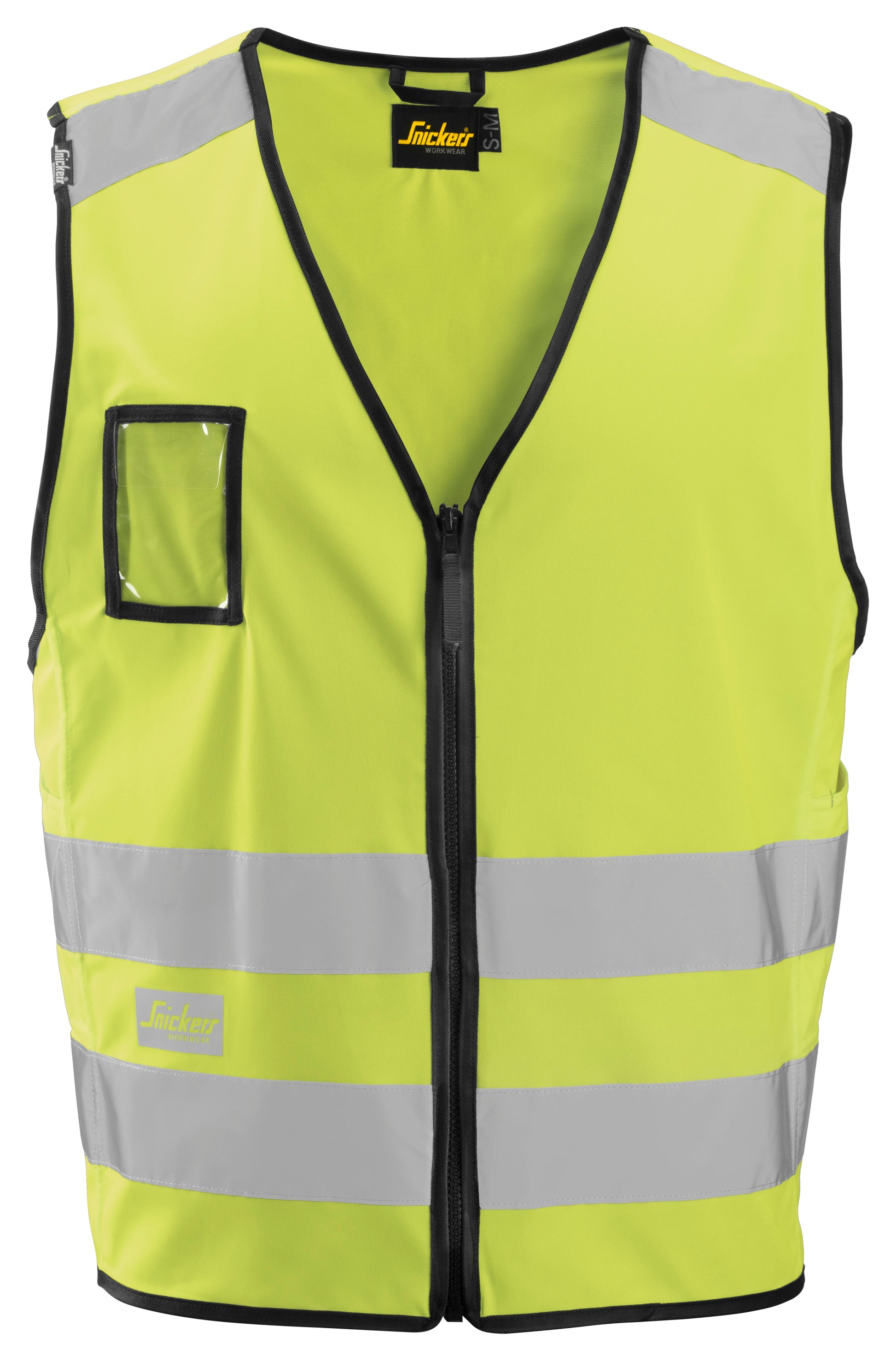 Snickers Vest High Visibility KL2 (Geel)