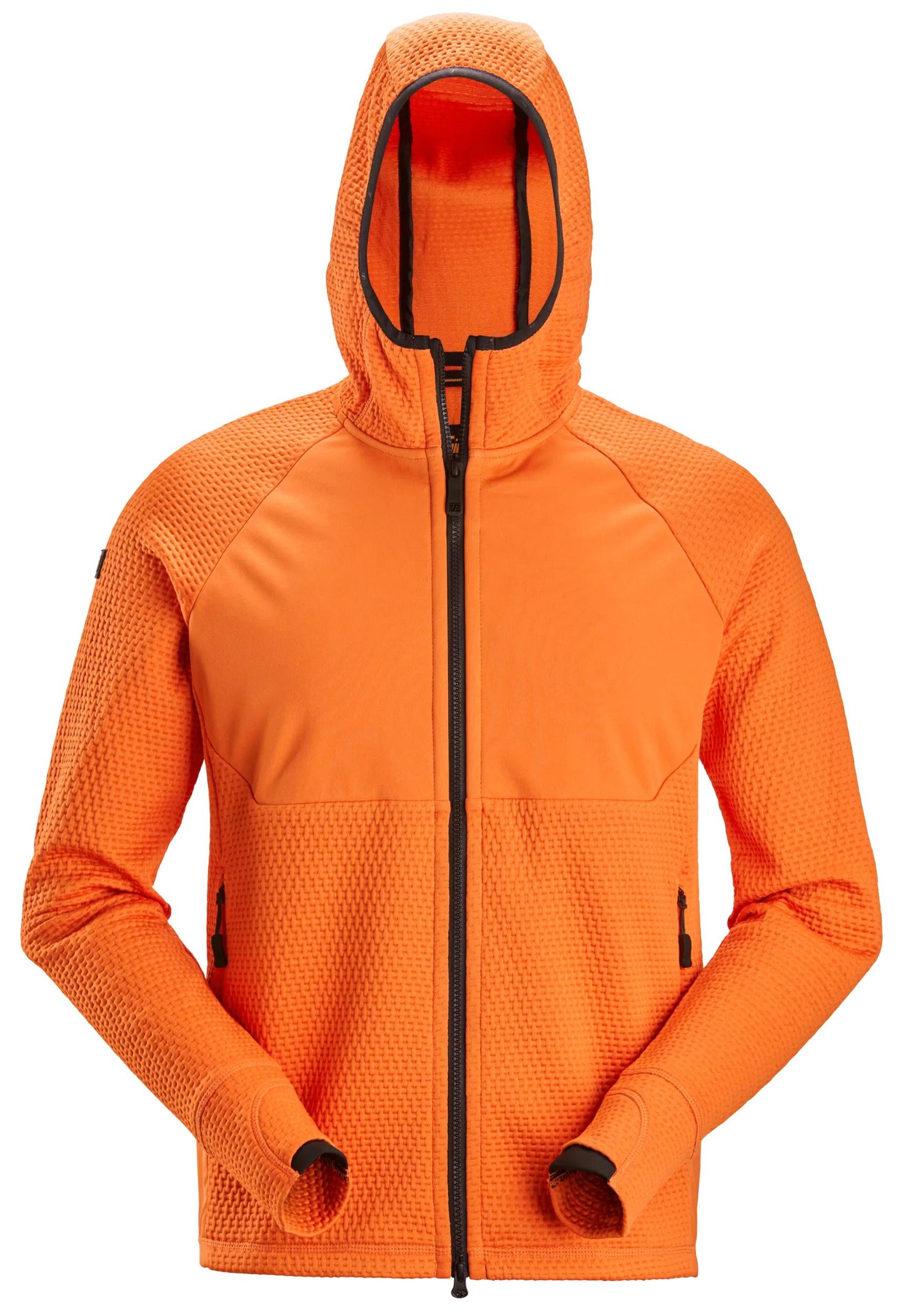 Snickers Flexiwork Tussenlaag Hoodie Met Rits (Warm Oranje)