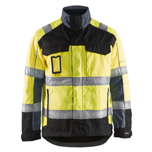 Blaklader Jas ongevoerd High Vis 4051 (Zwart/Geel) 1