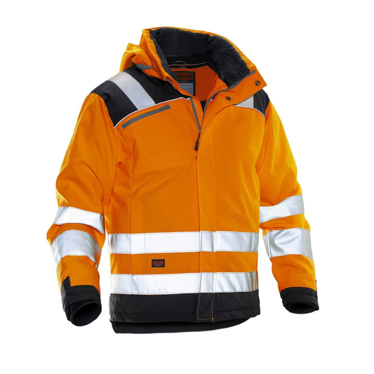 Jobman 1347 Winter Jacket STAR CL.3 (Oranje/Zwart) 1