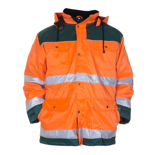 Hydrowear Lissabon Winter Parka 047500 (Oranje/Groen) 1