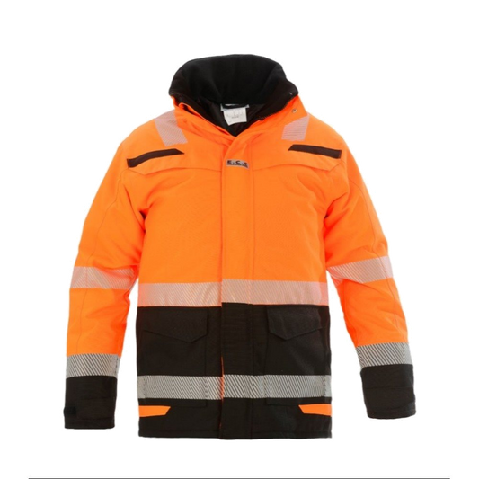 Hydrowear Uddel High Vis Parka 072398FOP (Oranje) 1