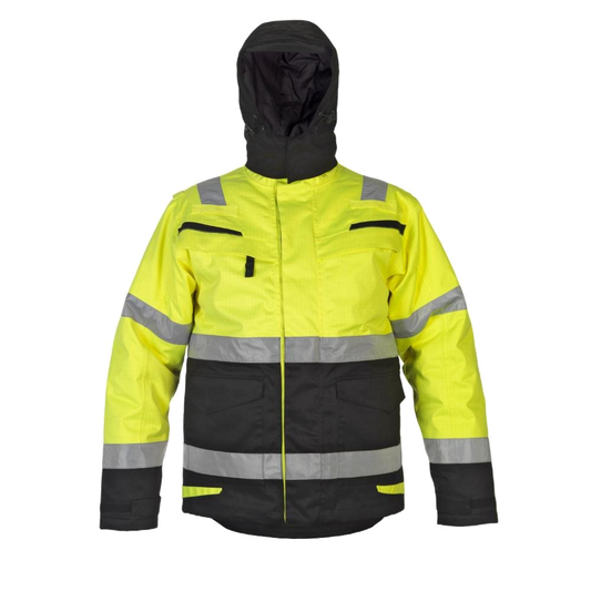 Hydrowear Matlock Winterparka FRAS 043715YB (Geel/Zwart) 1