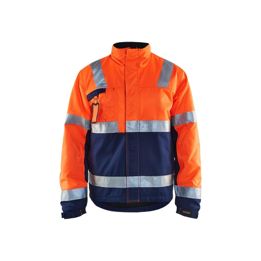 Blaklader Winterjas HiVis 4862-1811 (5389 Oranje/Navy) 1