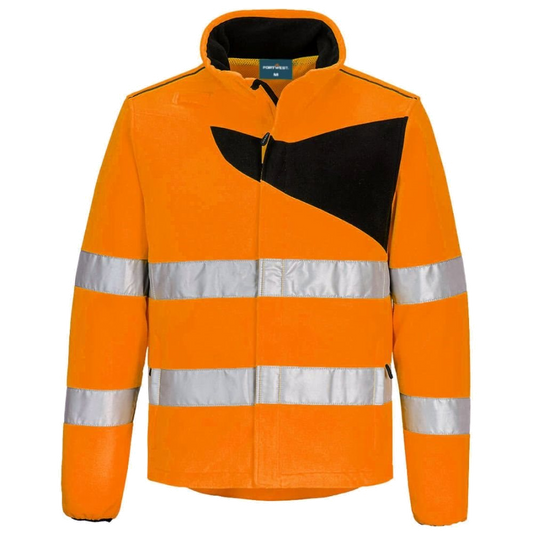 Portwest High Vis Fleece CL.3 (Oranje/Zwart) 1