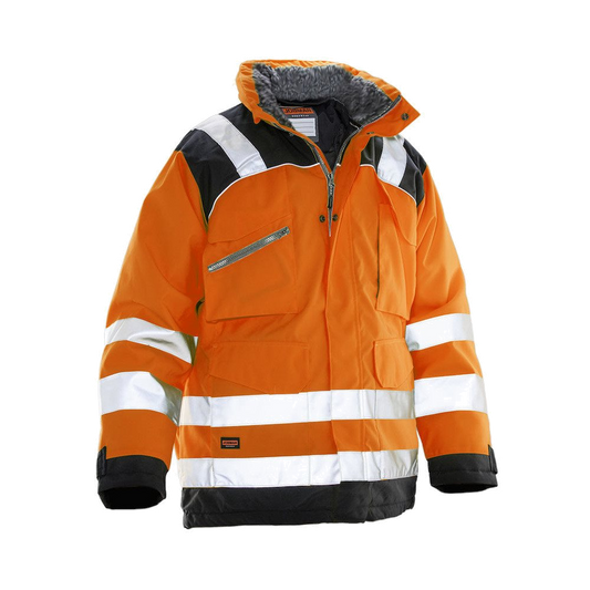 Jobman 1236 Winterparka STAR CL.3 (Oranje/Zwart) 1