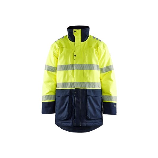 Blaklader Multinorm Winterparka (Geel/Navy) 1