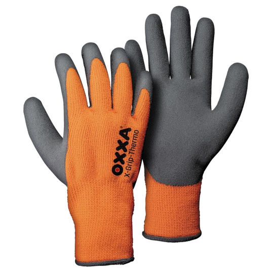 12Pr OXXA X-Grip-Thermo 51-850 (Oranje/Grijs) 1