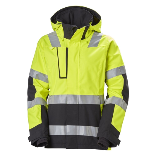 Helly Hansen Luna Dames HV Winterjacket (Geel/Charcoal) 1