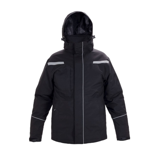 Hydrowear Winterparka Basel (Zwart) 1