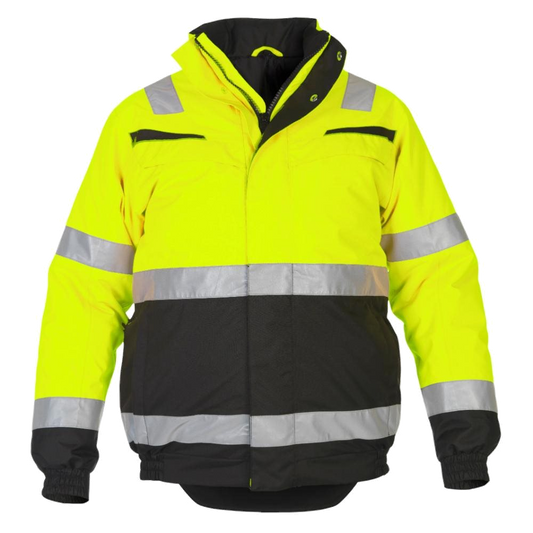 Hydrowear Morpeth Multinorm Winterpilotjack (Geel-Zwart) 1