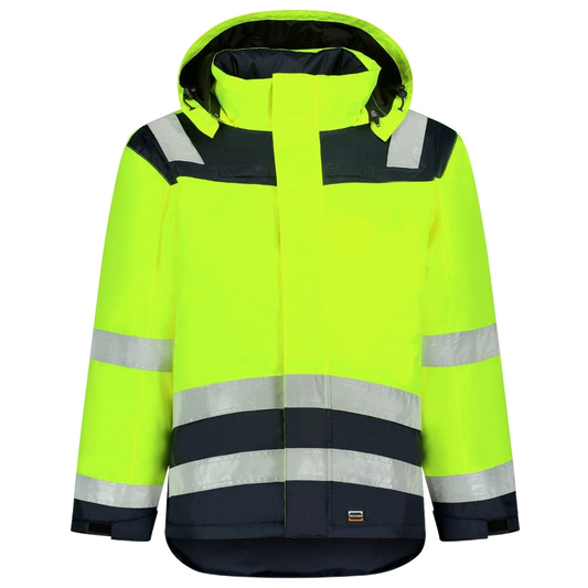 Tricorp Midi Parka High Vis Bicolor (Geel/Navy) 1