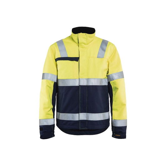 Blaklader Multinorm Winterjas 4069-1514 Geel/Navy 1