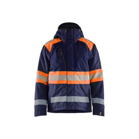 Blaklader Winterjas High Vis (Navy/Oranje) 1