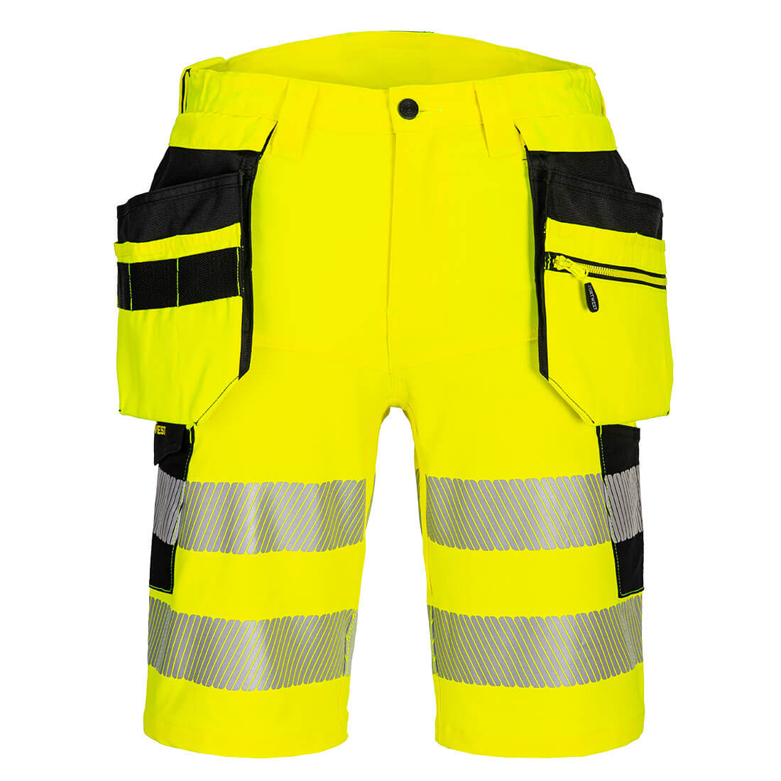 Portwest DX4 Hi-Vis HZ Shorts CL.1 (Geel/Zwart)