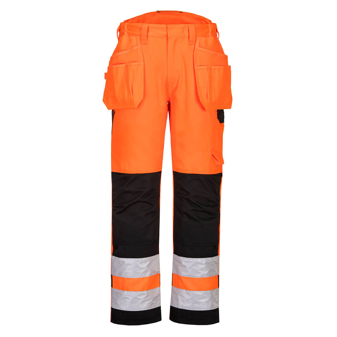 Portwest PW2 Hi-Vis Holster Trousers (Oranje/Zwart)