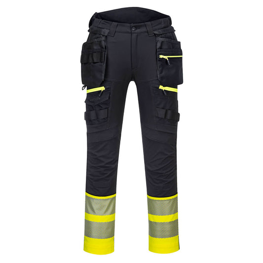 Portwest DX4 Class 1 Holster Trousers (Geel/Zwart)